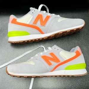 New Balance JCrew neon sneakers